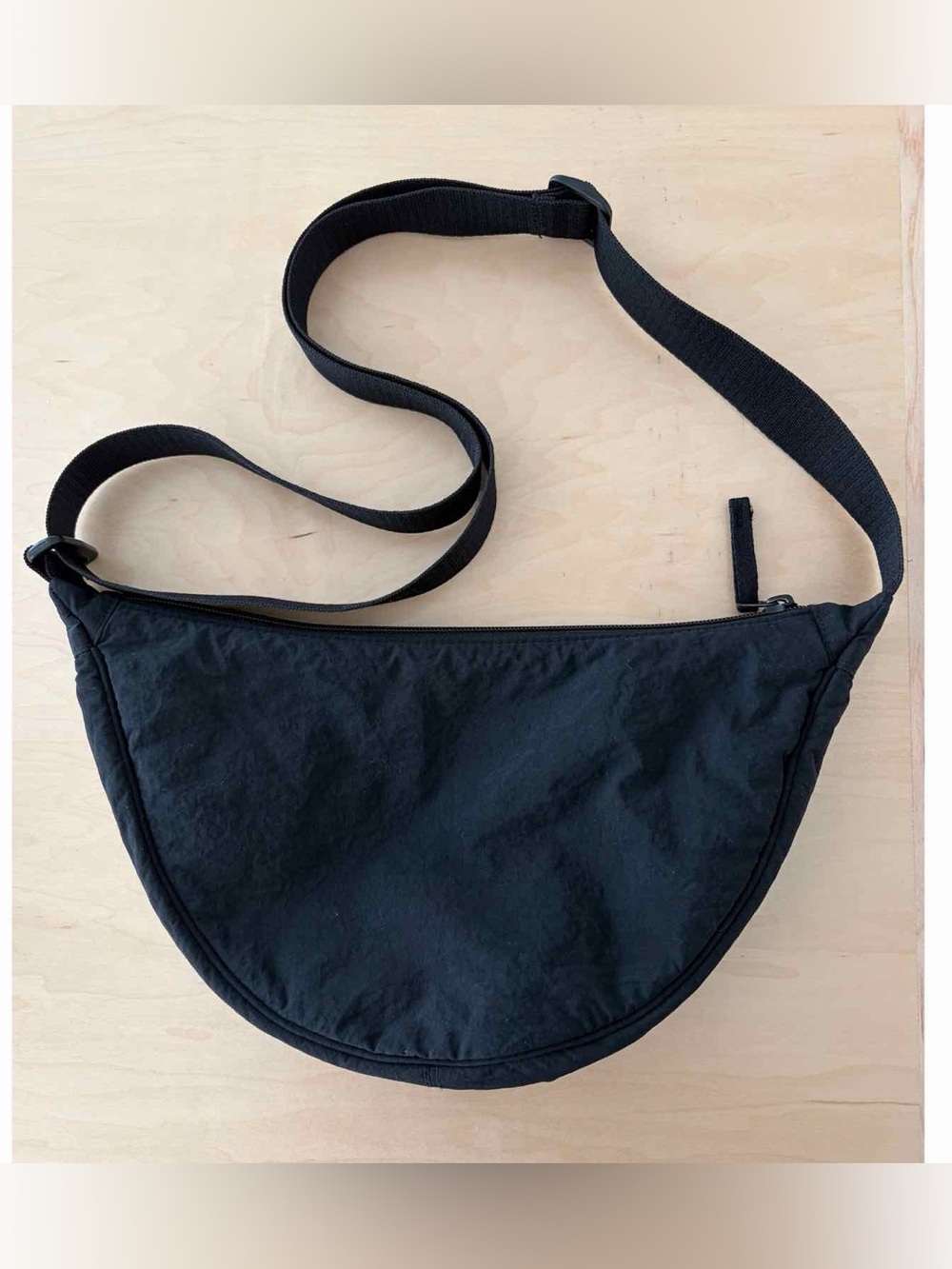Uniqlo Black Crescent Sling Crossbody Bag